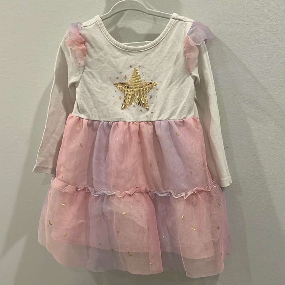 Star dress, size 3T